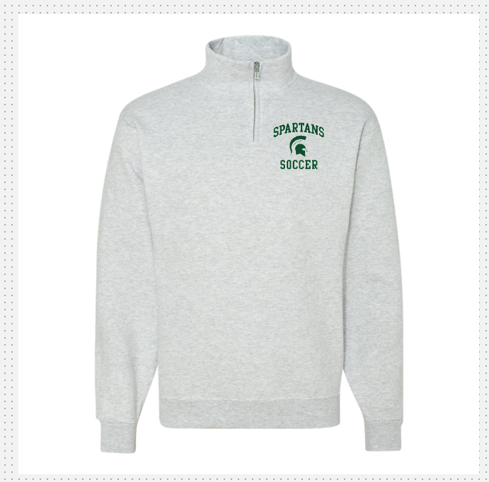 Westlane Soccer Traditional Quarter zip Unisex