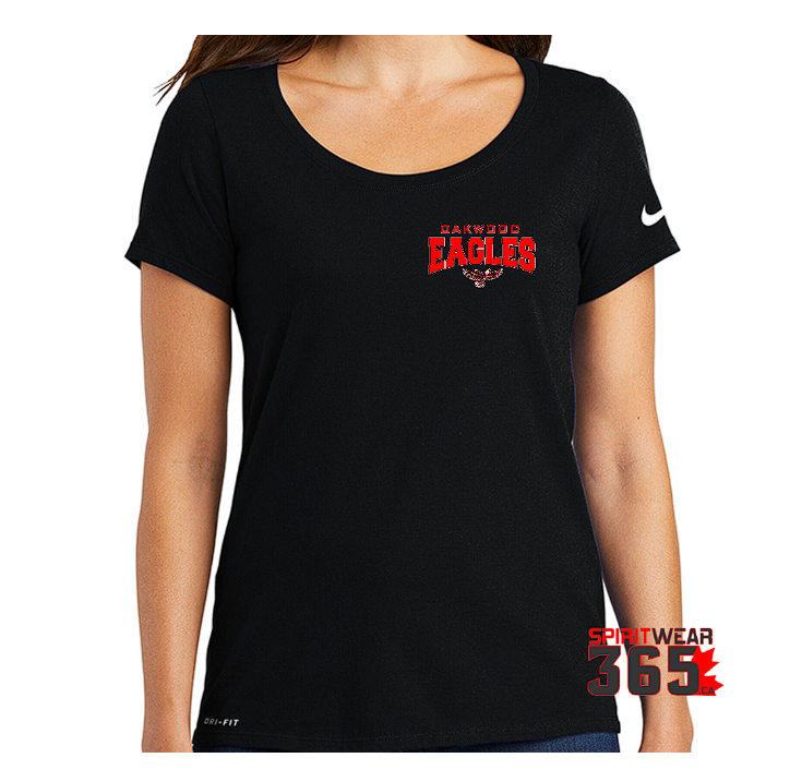 Oakwood Adult Nike fitted (Lady) dry-fit T-Shirt