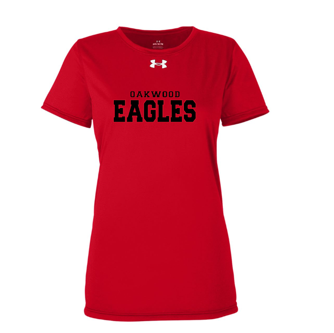 Oakwood Adult Under Armour Lady Short Sleeve