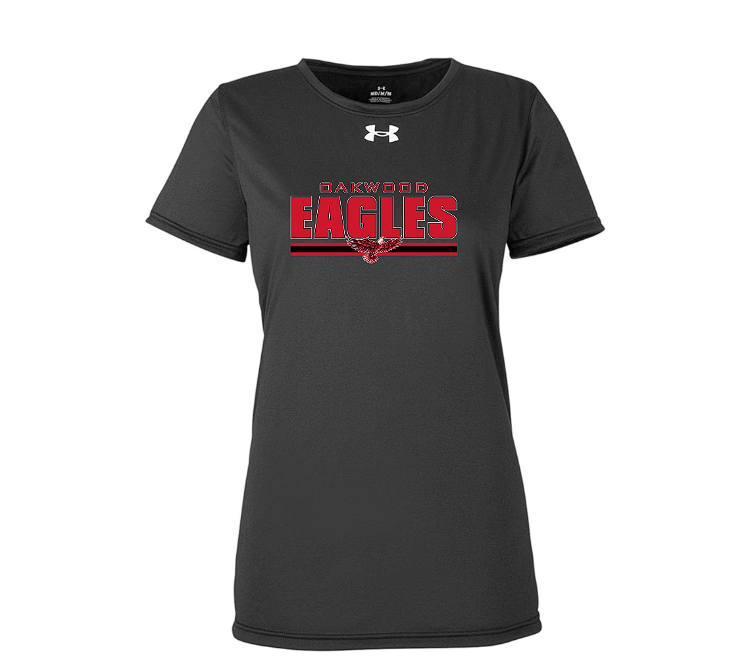 Oakwood Adult Under Armour Lady Short Sleeve