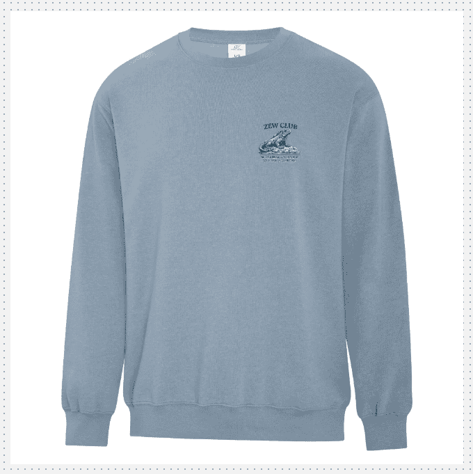 St. Matthew's University Earth Washed Crew Neck Sweater spiritwear365