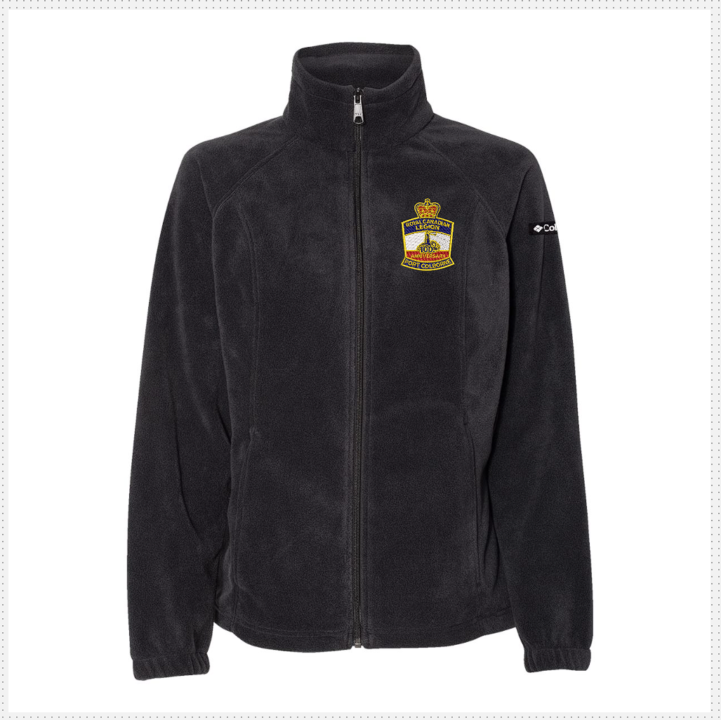 PC Legion Columbia Fleece Full Zip Jacket Lady