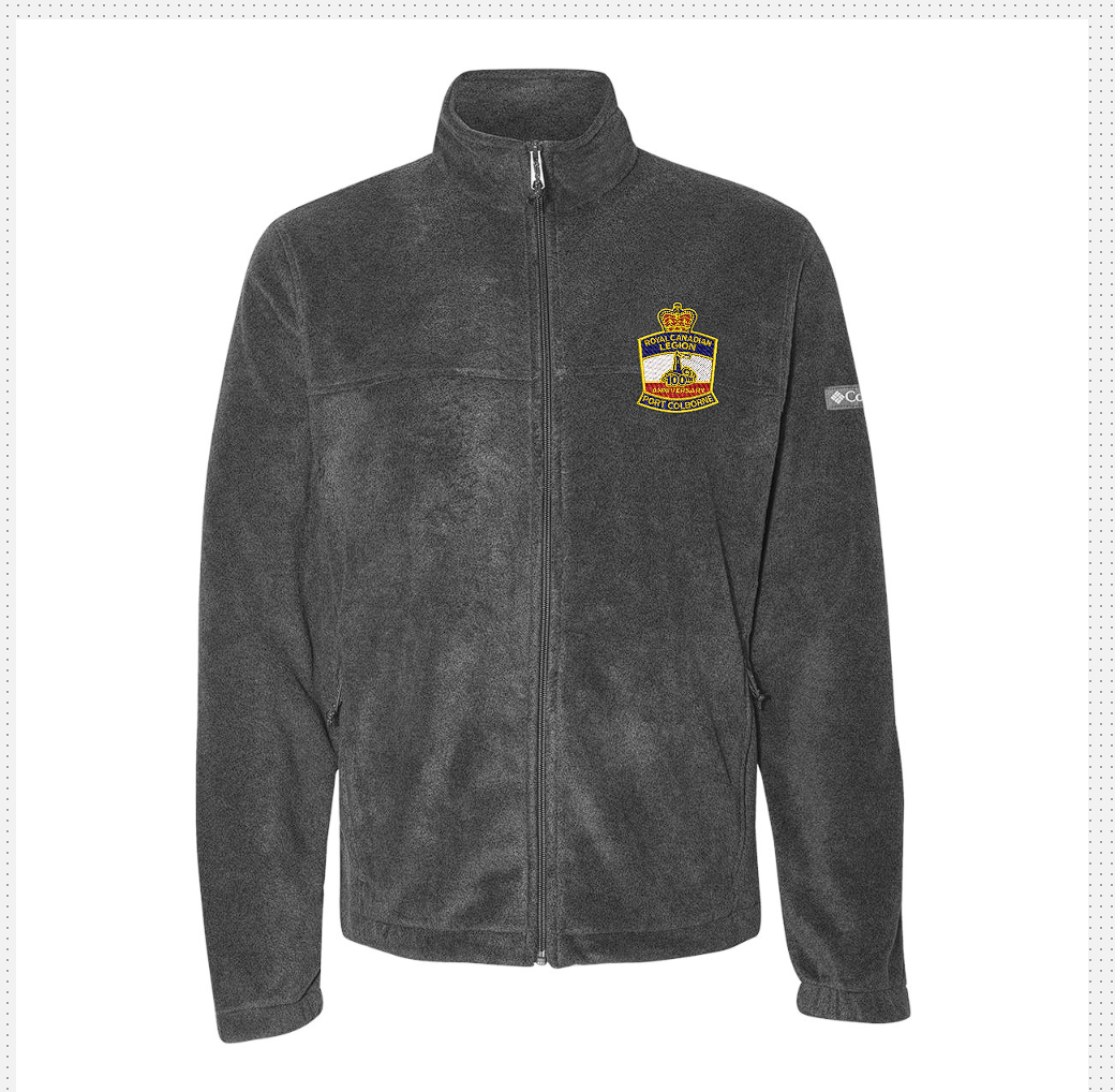 PC Legion Columbia Fleece Full Zip Jacket Unisex