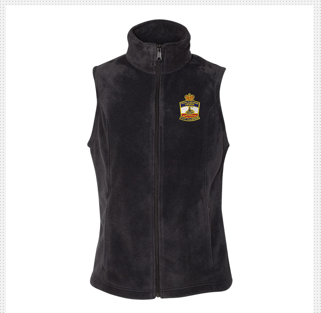 PC Legion Columbia Fleece Vest Lady