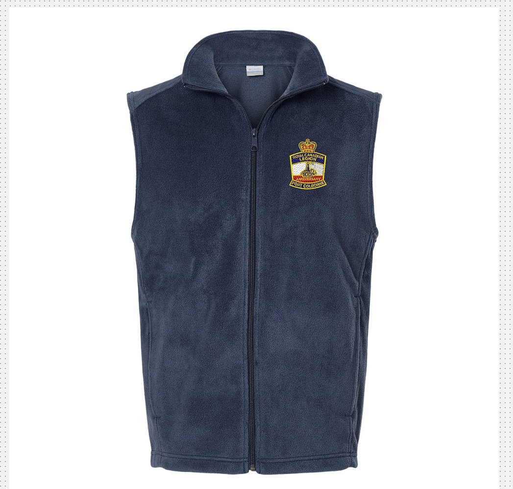 PC Legion Columbia Fleece Vest Unisex