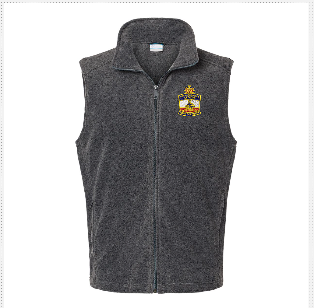 PC Legion Columbia Fleece Vest Unisex