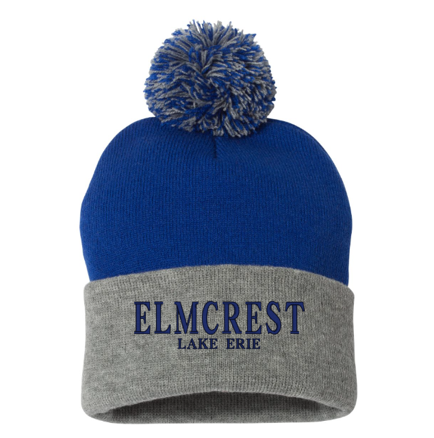 Elmcrest 12" Pom-Pom Cuffed Beanie