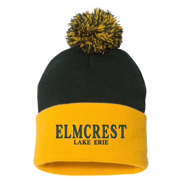 Elmcrest 12" Pom-Pom Cuffed Beanie