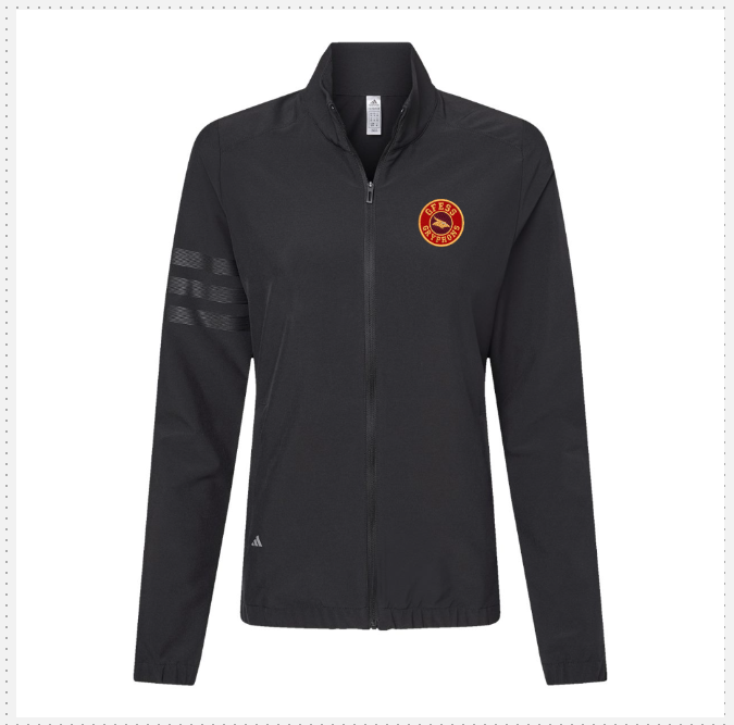 GFESS Adidas 3 stripe full zip Jacket Lady