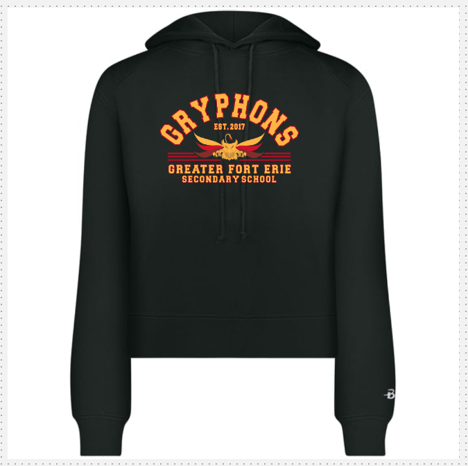 Eden Ladies Crop Top Hoodie