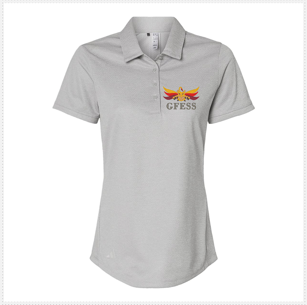 GFESS Adidas Heather Polo Lady Fit