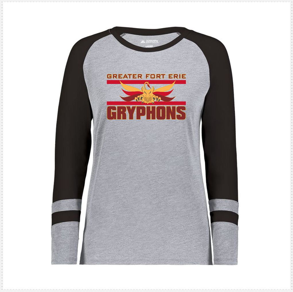GFESS Fitted Long Sleeve Crew Neck T Shirt