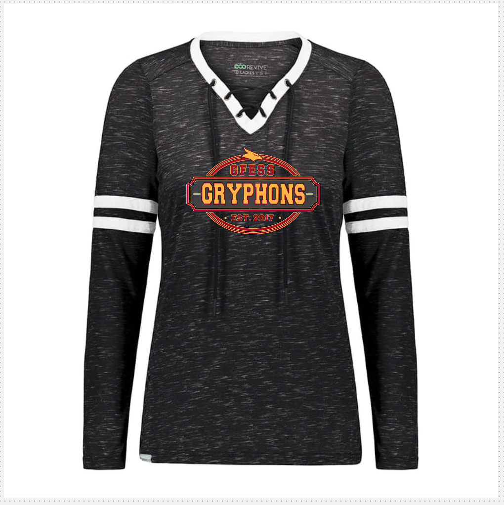 GFESS Fitted Long Sleeve T Shirt