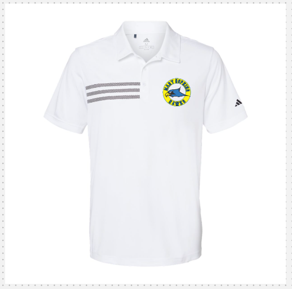 Richmond  Adult Adidas 3 stripe Polo Unisex