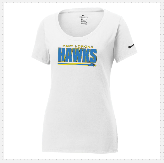 Mary Hopkins Adult Nike fitted (Lady) dry-fit T-Shirt