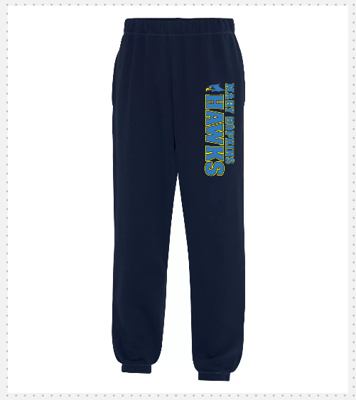 Mary Hopkins Adult Traditional Elastic Cuff Track Pants