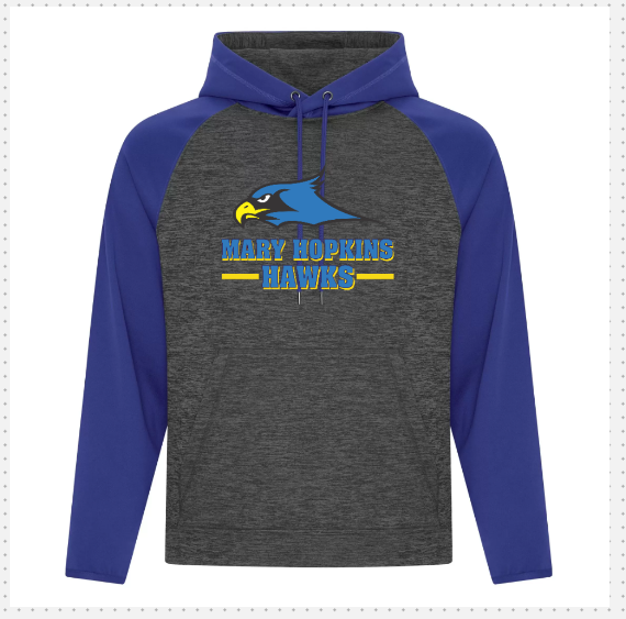 Mary Hopkins Youth Performance 2 Tone Hoody