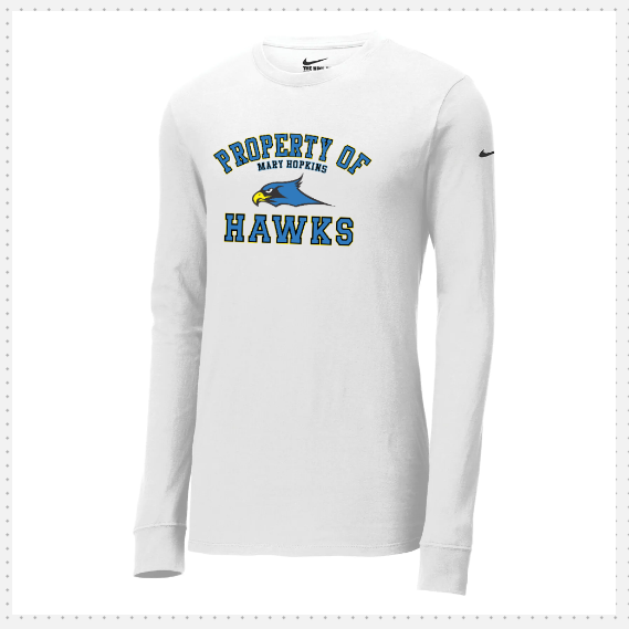 Mary Hopkins Nike Dry Fit Long Sleeve T-Shirt
