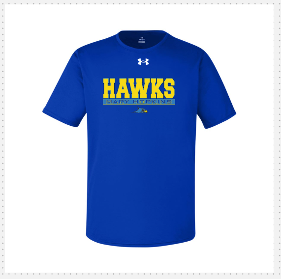 Mary Hopkins Youth Under Armour Performance Short Sleeve