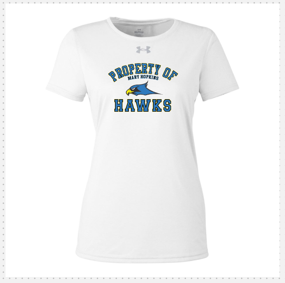 Mary Hopkins Adult Under Armour Lady Short Sleeve