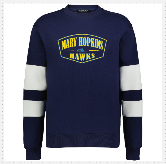 Mary Hopkins Adult Striped Crew