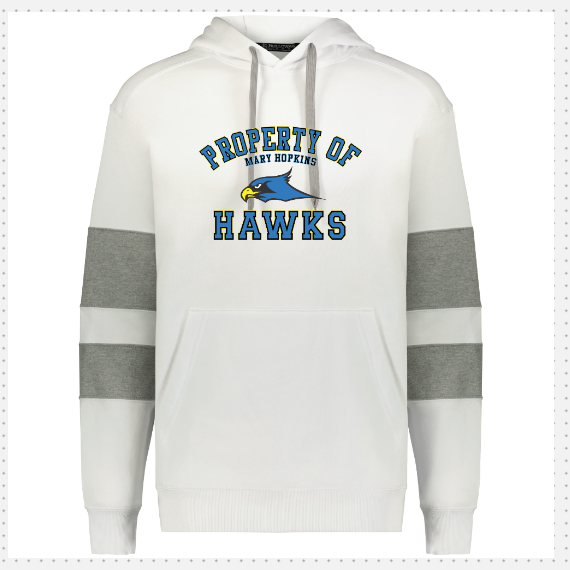 Mary Hopkins Adult Striped Hoody