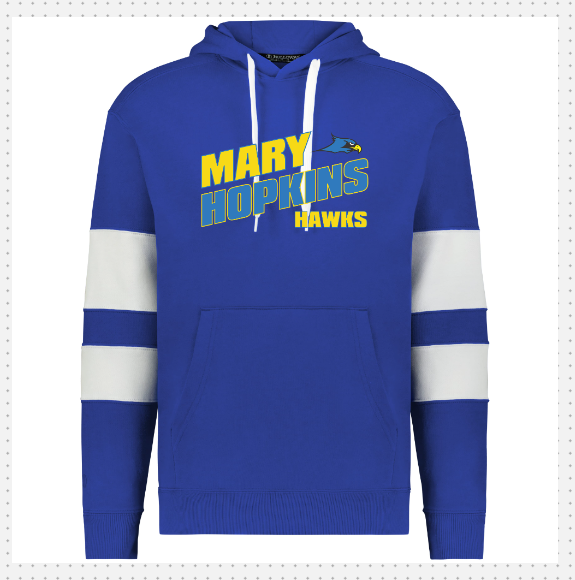 Mary Hopkins Adult Striped Hoody