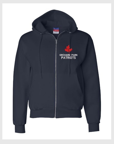 Orchard Park Champion Full Zip Hoodie