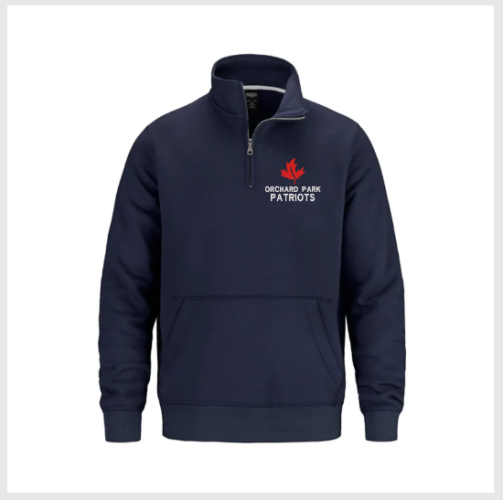 Orchard Park Fairmont 1/4 Zip with pocket