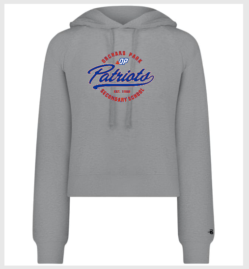Orchard Park Ladies Crop Top Hoodie