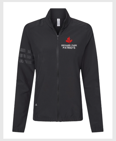 Orchard Park Adidas 3 stripe full zip Jacket Lady
