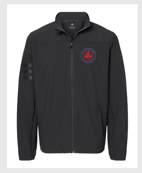 Orchard Park Adidas 3 stripe full zip Jacket unisex
