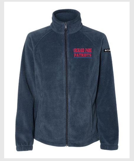 Orchard Park Columbia Fleece Full Zip Jacket Lady