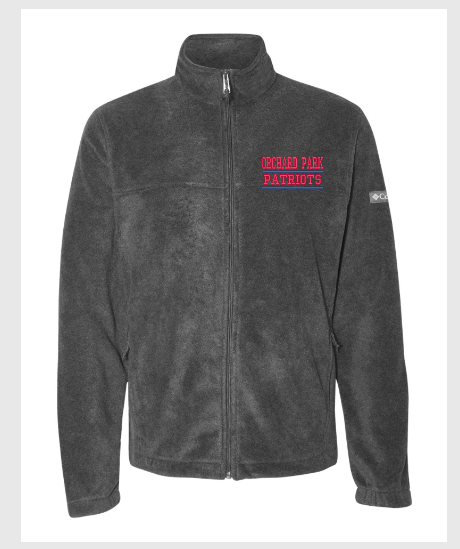 Orchard Park Columbia Fleece Full Zip Jacket Unisex