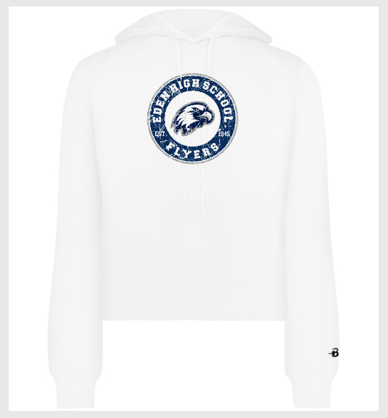 Eden Ladies Crop Top Hoodie