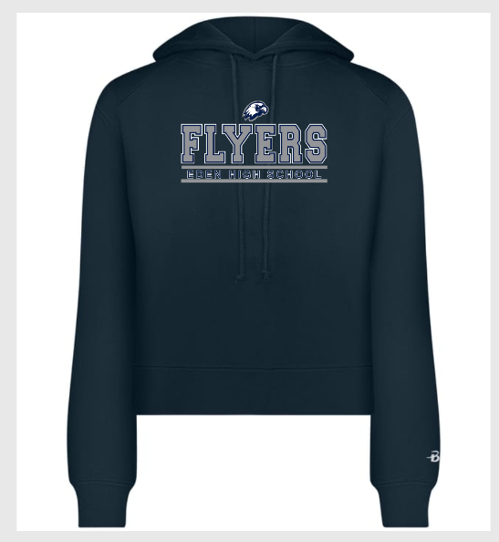 Eden Ladies Crop Top Hoodie