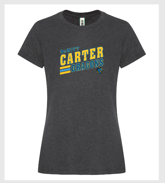 DeWitt Carter Adult  Premium Fitted (Lady) T Shirt