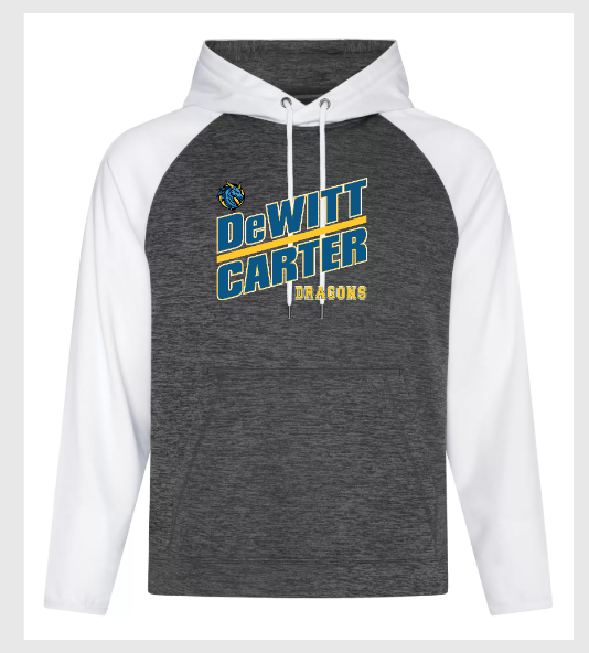 DeWitt Carter  Adult Performance 2 Tone Hoody