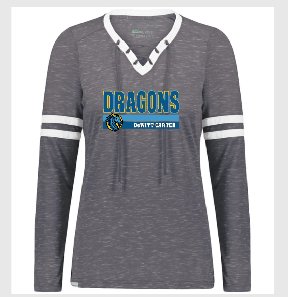 DeWitt Carter Adult Fitted Long Sleeve T Shirt