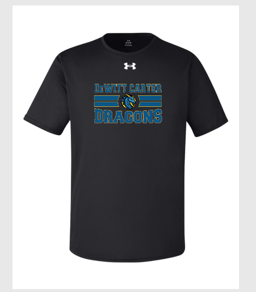 DeWitt Carter Adult Under Armour Unisex Short Sleeve