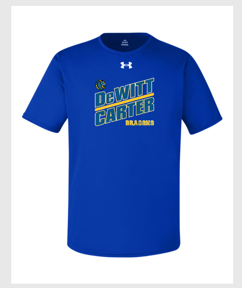 DeWitt Carter Adult Under Armour Unisex Short Sleeve