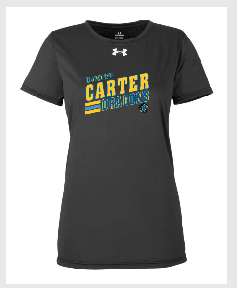 DeWitt Carter Adult Under Armour Lady Short Sleeve