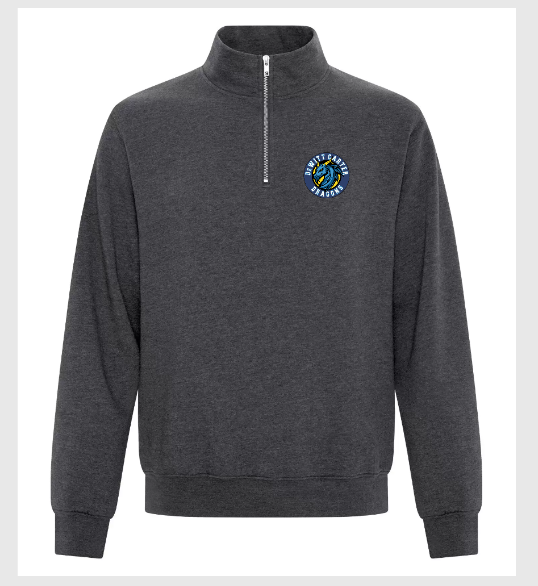 DeWitt Carter Adult Traditional Quarter Zip Hoody
