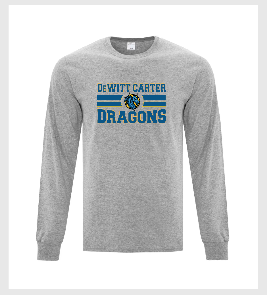 DeWitt Carter Youth Traditional Long Sleeve T Shirt