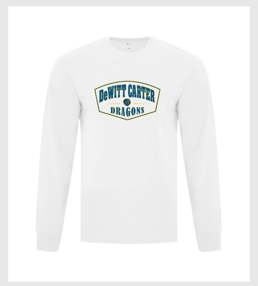 DeWitt Carter Adult Traditional Long Sleeve T Shirt