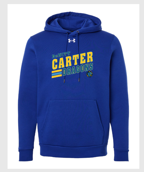 DeWitt Carter Youth Under Armour Unisex Traditional Hoody