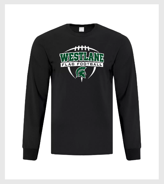 Westlane Flag Football  Long Sleeve T Shirt