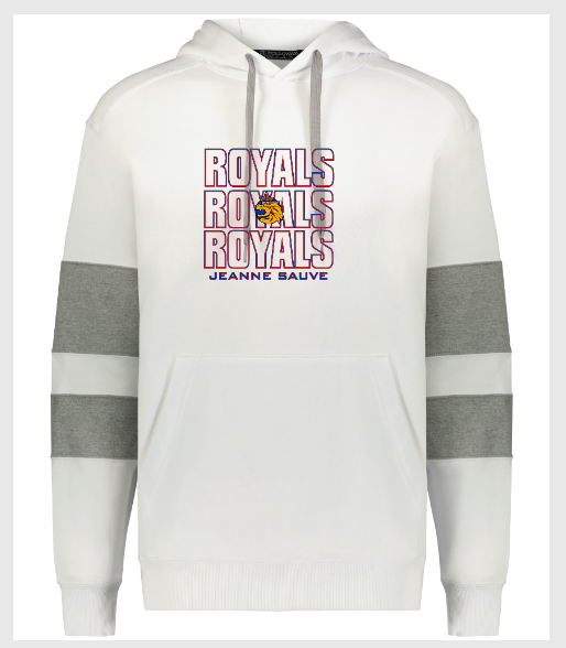 Jeanne Sauve Adult Striped Hoody
