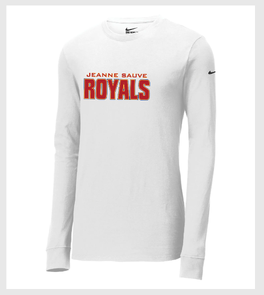 Jeanne Sauve Adult Nike Dry Fit Long Sleeve T-Shirt