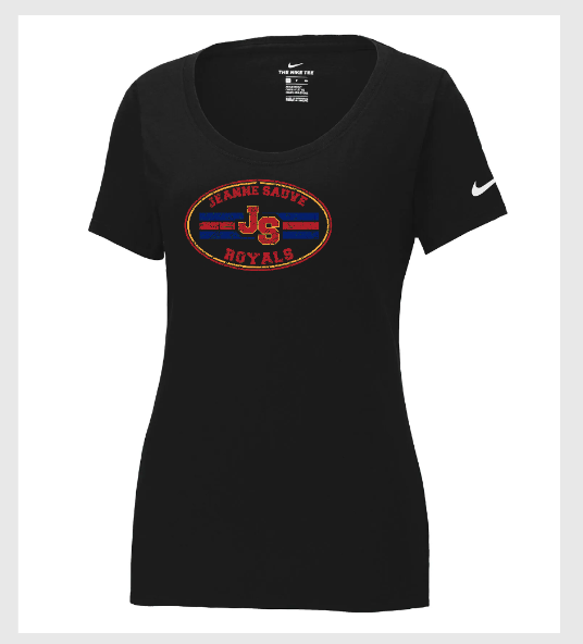 Jeanne Sauve Adult Nike fitted (Lady) dry-fit T-Shirt